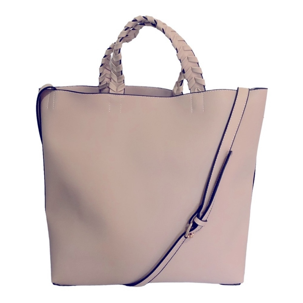 Jules Kae X Rachel Zoe Charlotte Vegan Leather Tote/Crossbody - Picture 2 of 8